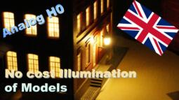 No cost Illumination of Models and how to get rid of flickering lights easy- Märklin Modelrailway