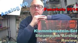 Review Funwhole Klemmbaustein-Set 9014 Steampunk Airship - Klemmbausteine