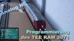 Programmierung des Märklin TEE RAM 3071 - Märklin Modellbahn H0