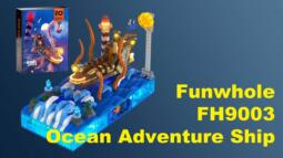 Review Funwhole Klemmbaustein-Set 9003 Ocean Adventure Ship mit LEDs! - Klemmbausteine